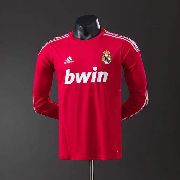 Camiseta de fútbol Real Madrid 2011/12 TERCERA MANGA LARGA VERSION JUGADOR